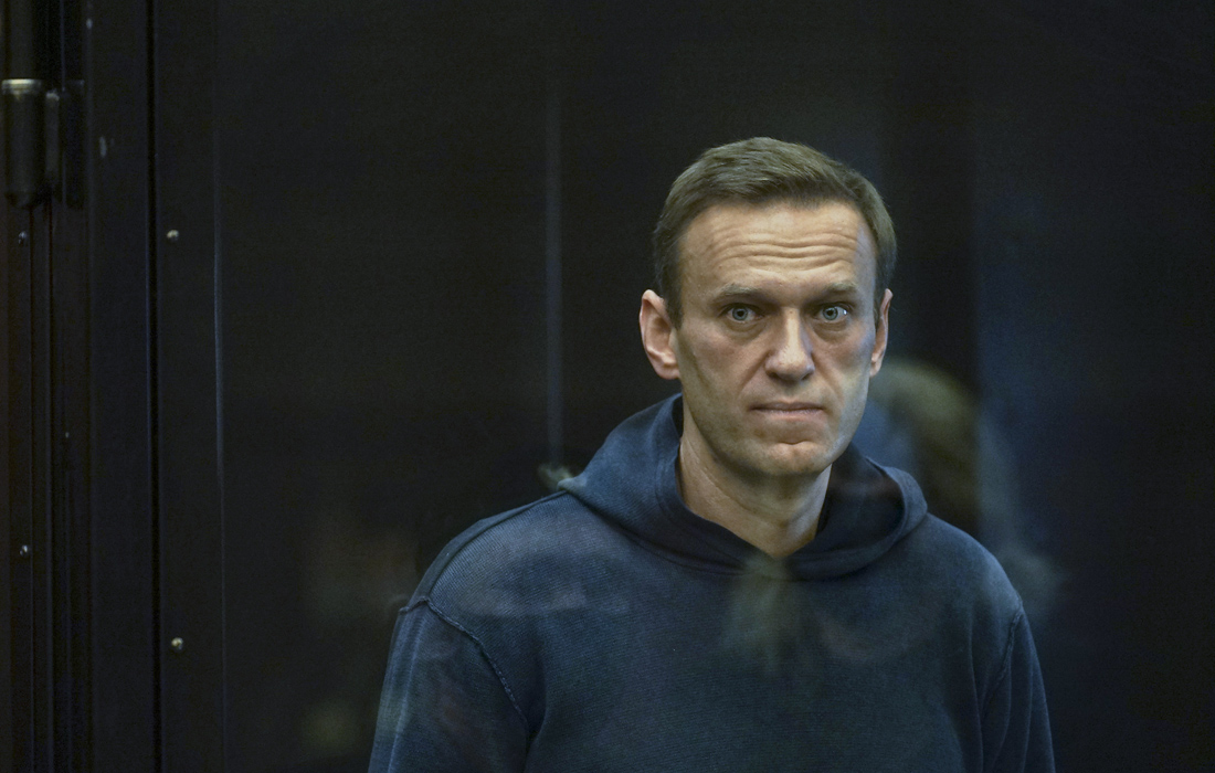 Фото Навального в суде